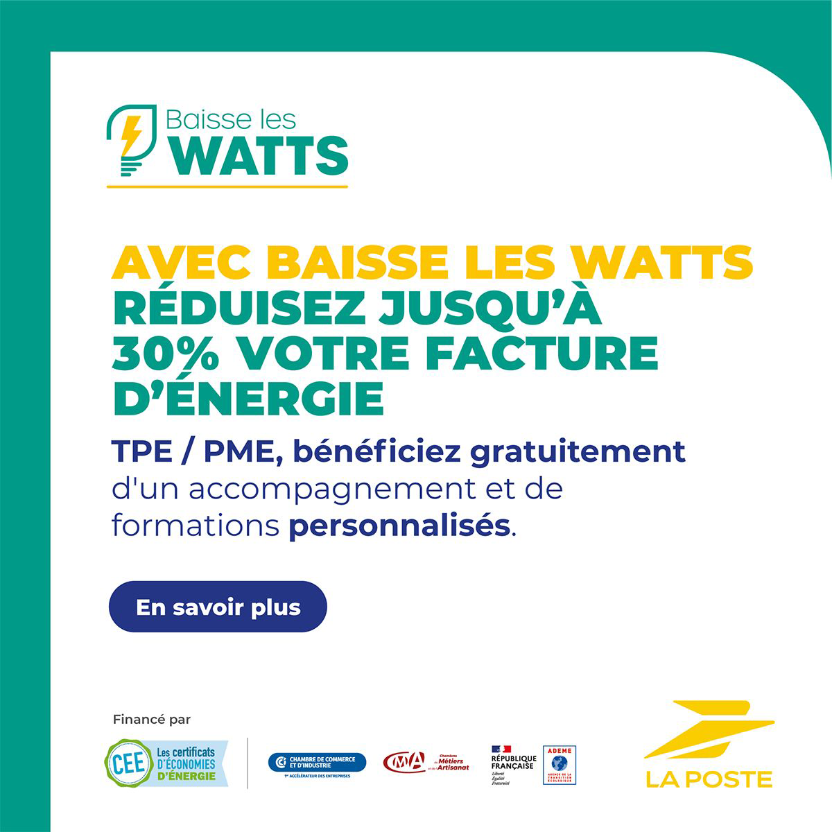 Baisse les Watts