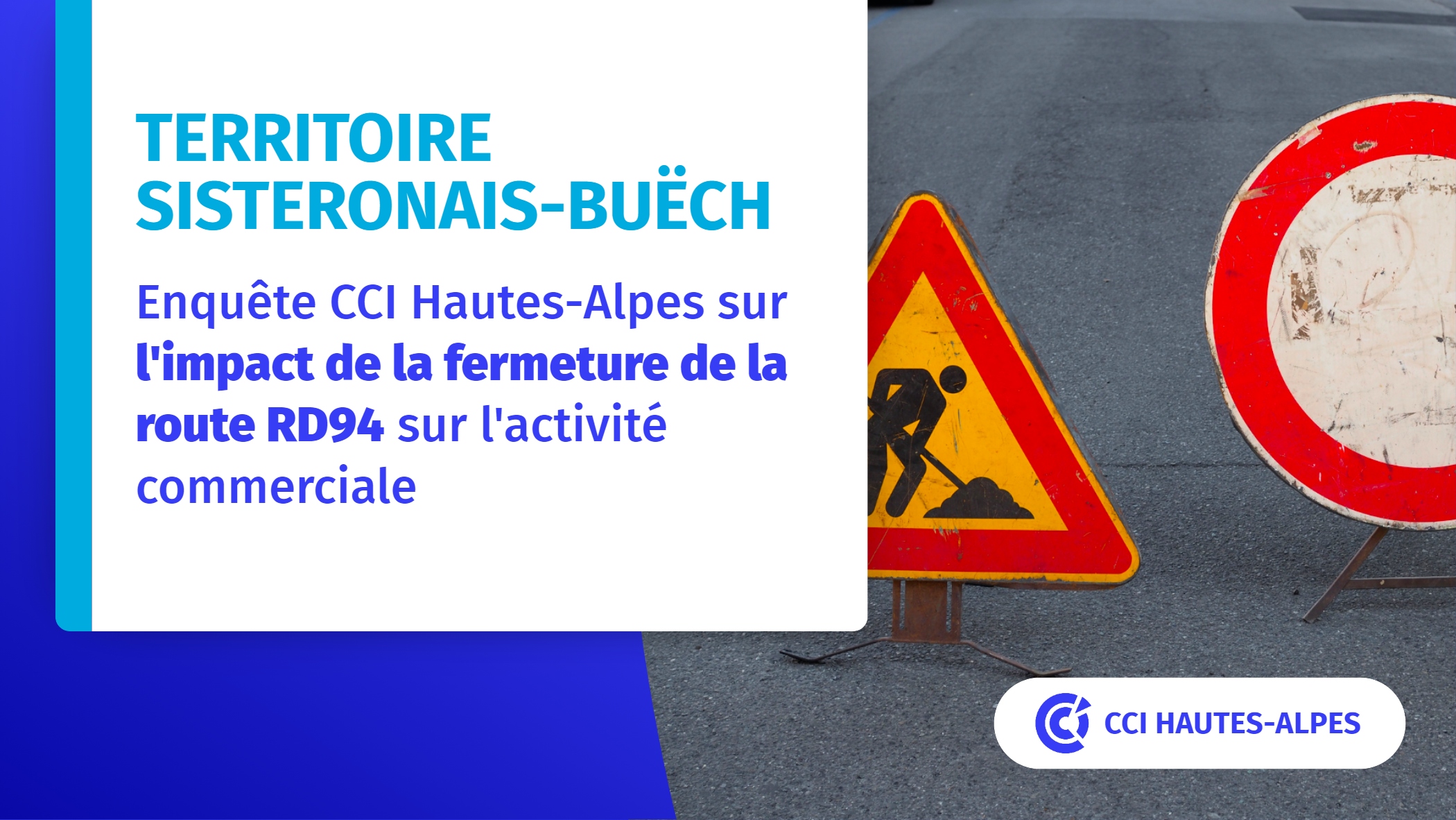Impact de la fermeture de la route RD94 sur l'activité commerciale