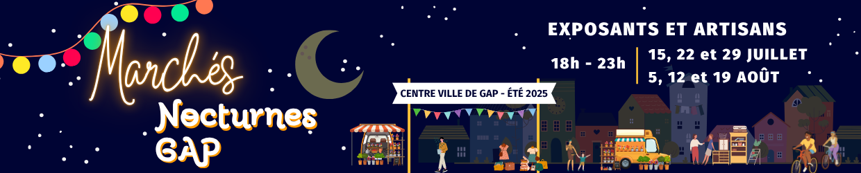 Marchés nocturnes GAP 2025