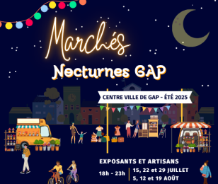 Marchés nocturnes GAP été 2025