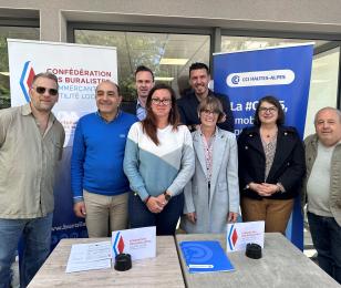 Convention fédération des buralistes CCI Hautes-Alpes